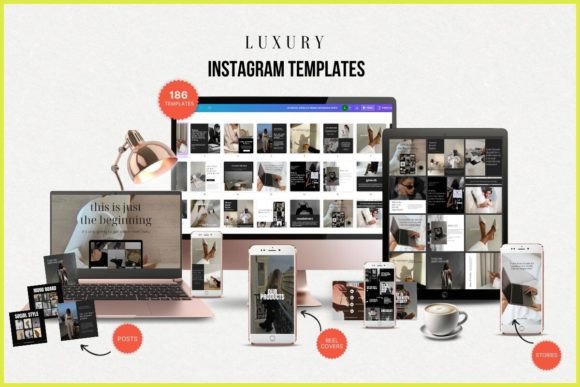 Download Luxury Instagram Templates - Luxury instagram Collection