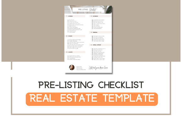 Download Realtor Pre Listing Checklist Template - Premium Bundle