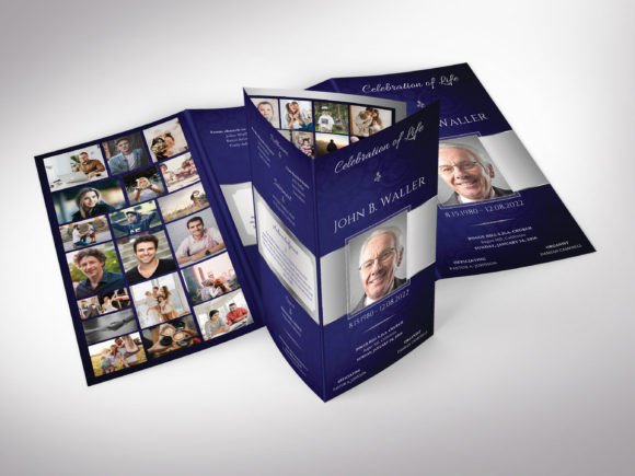 Download Dignity Legal Trifold Funeral Program - Funeral program Collection