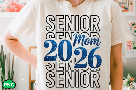 Download Senior Mom 2026 PNG, Graduation 2026 PNG - Graduation 2026 Collection